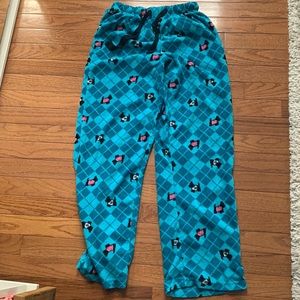 Fleece pajama pants